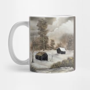 Winter Cabin Mug